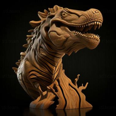 3D model Gobisaurus (STL)